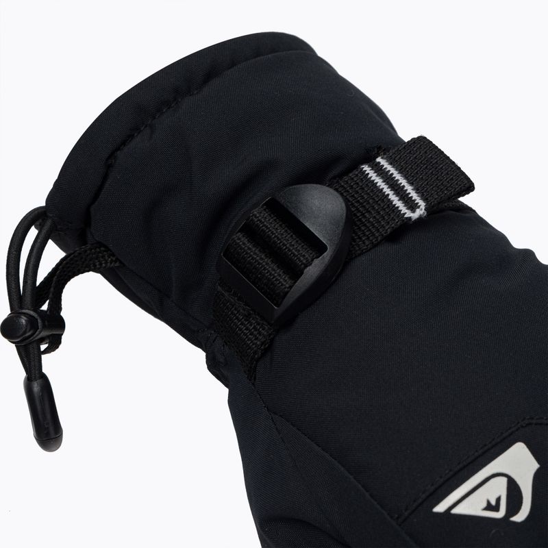 Rękawice snowboardowe dziecięce Quiksilver Mission 2023 true black 6