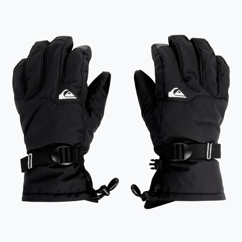 Rękawice snowboardowe męskie Quiksilver Mission 2021 true black 3