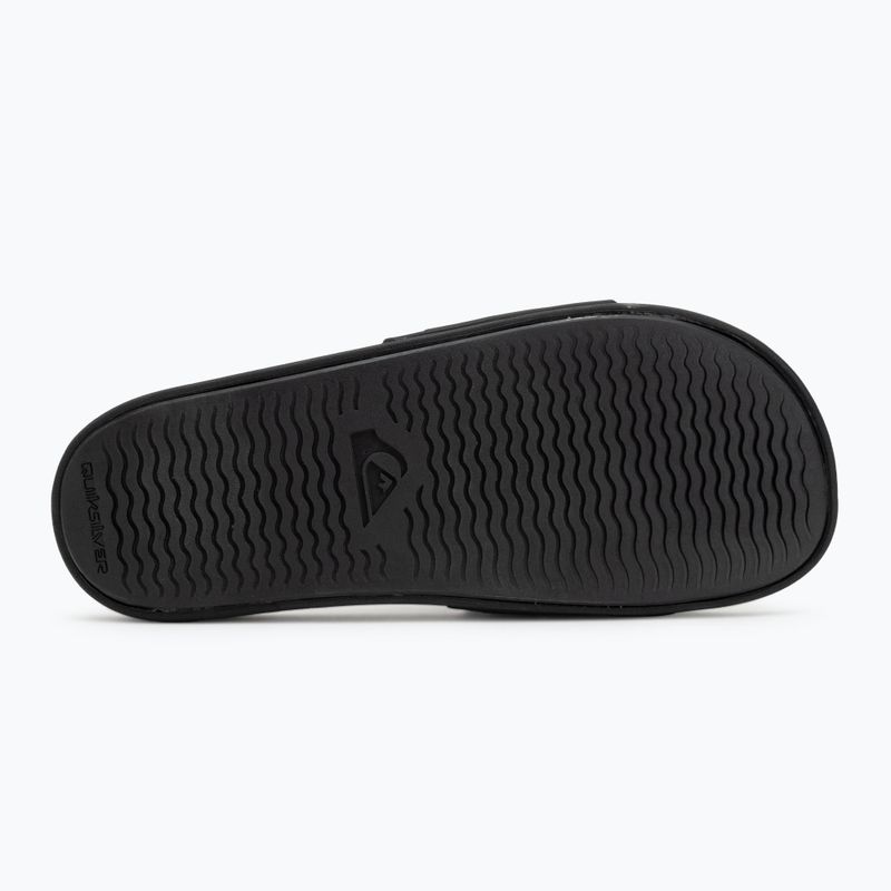 Klapki męskie Quiksilver Rivi Slide Adjust black/grey/black 4