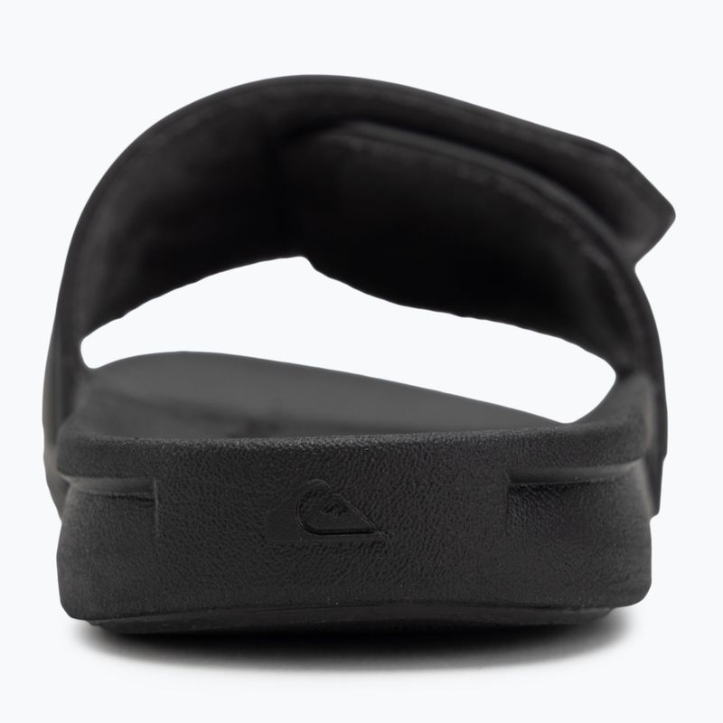Klapki męskie Quiksilver Rivi Slide Adjust black/grey/black 6