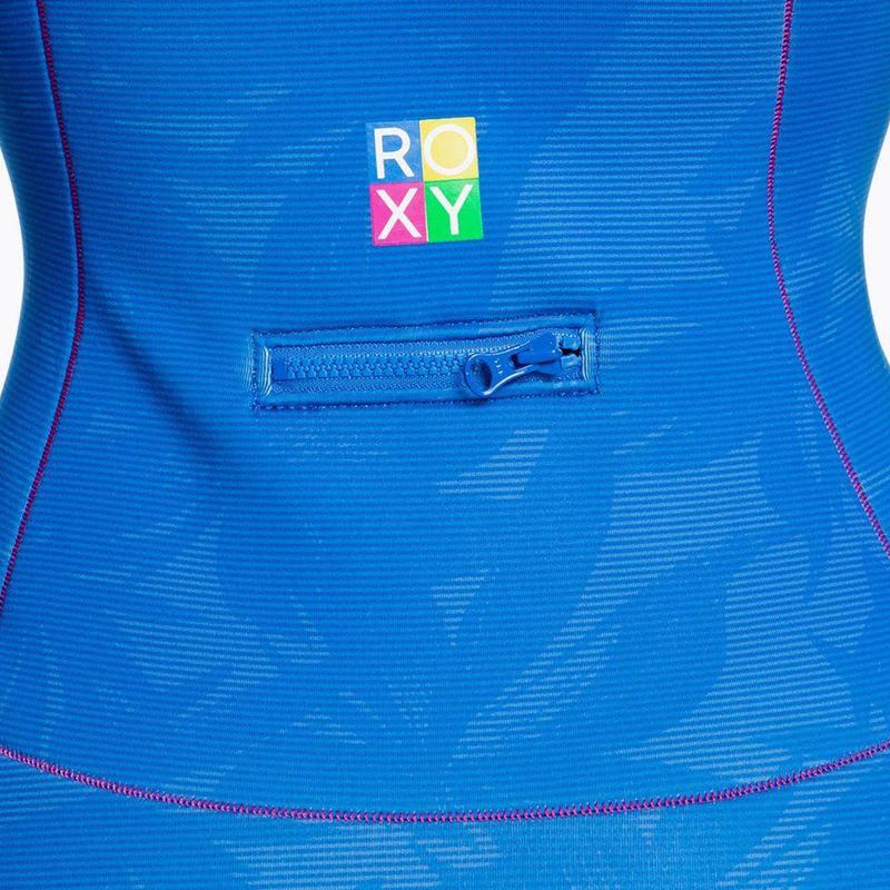 Pianka do pływania damska ROXY 1,5 mm Pop Surf Chest Zip Springsuit Qlock blue 8
