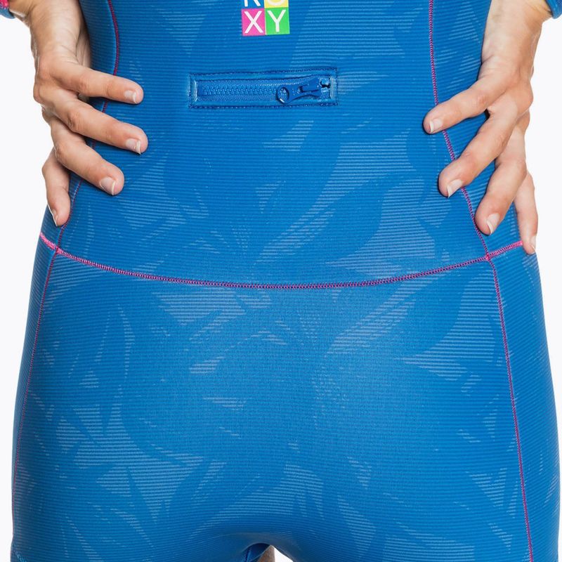 Pianka do pływania damska ROXY 1,5 mm Pop Surf Chest Zip Springsuit Qlock blue 10