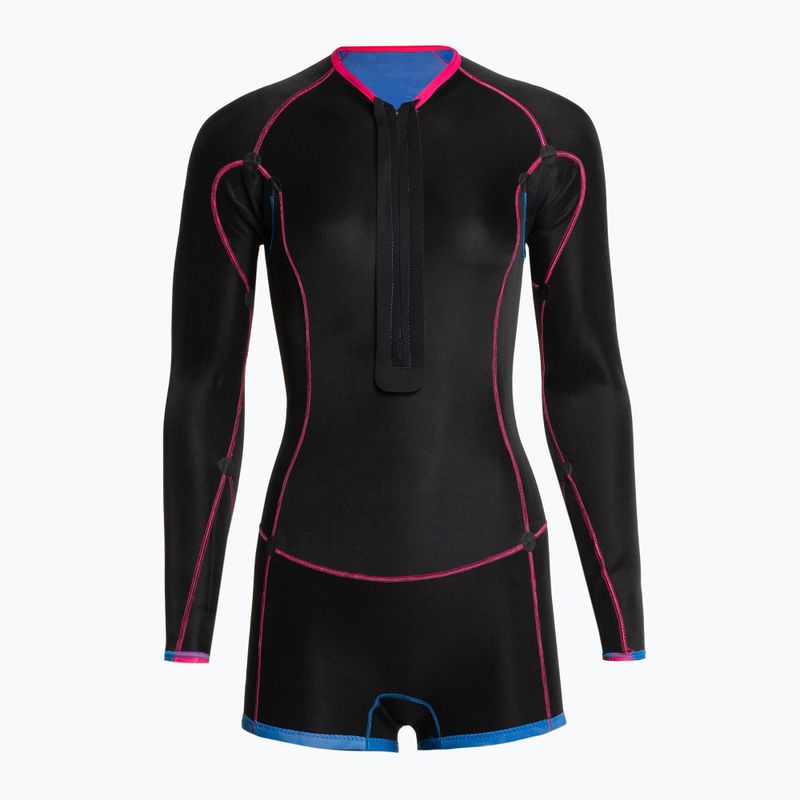 Pianka do pływania damska ROXY 1,5 mm Pop Surf Chest Zip Springsuit Qlock blue 4