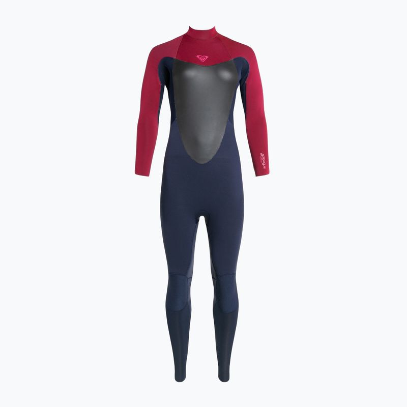 Pianka do pływania damska ROXY 3/2 mm Prologue Back Zip FL dark navy/burgundy 2