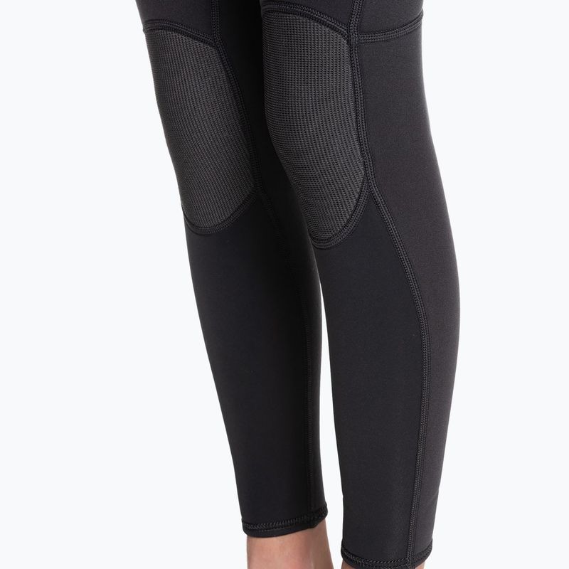 Pianka do pływania dziecięca ROXY 4/3 mm Prologue Back Zip GBS cloud black/ powderdgrey/sunglow 8