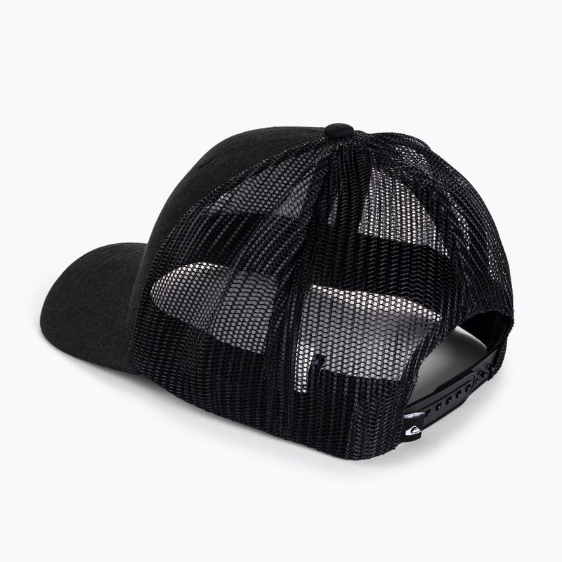 Czapka z daszkiem męska Quiksilver Grounder black 3