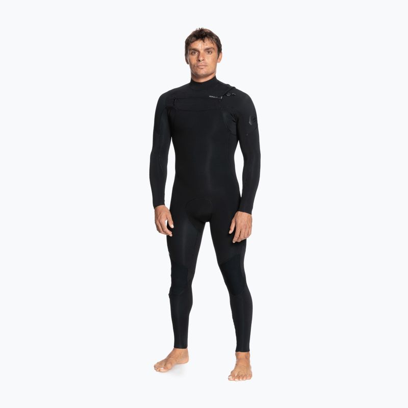 Pianka do pływania męska Quiksilver 3/2 mm Everyday Sessions Chest Zip black 6