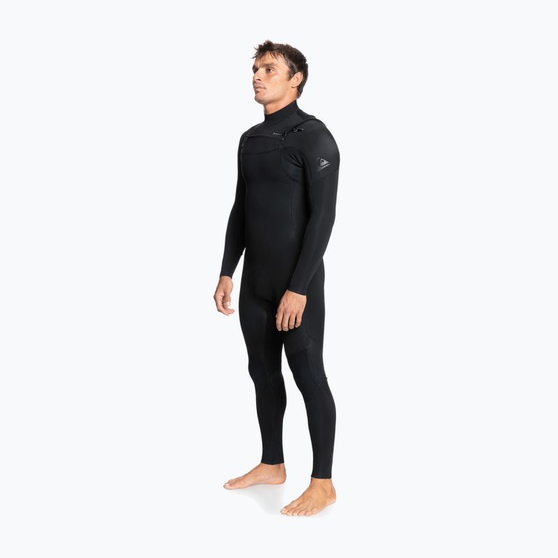 Pianka do pływania męska Quiksilver 3/2 mm Everyday Sessions Chest Zip black 7