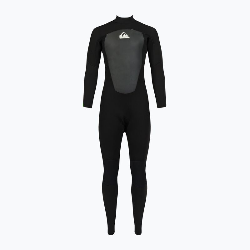 Pianka do pływania dziecięca Quiksilver 4/3 mm Prologue Back Zip 2022 black 2