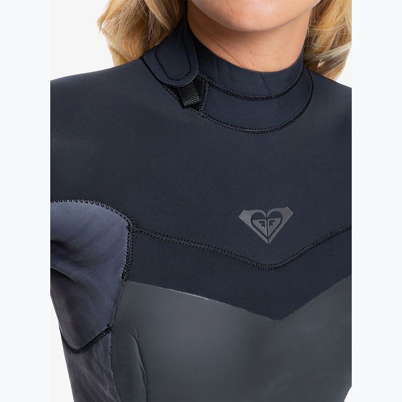 Pianka do pływania damska ROXY 4/3 mm Syncro Back Zip GBS jet/black 9