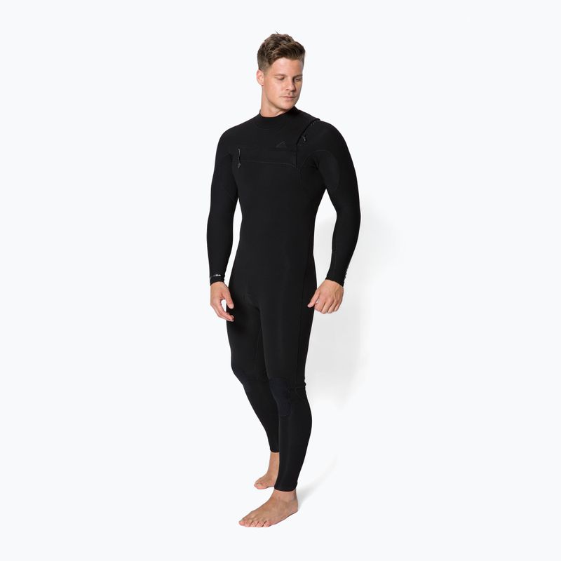 Pianka do pływania męska Quiksilver 4/3 mm Highline Chest Zip 2022 black
