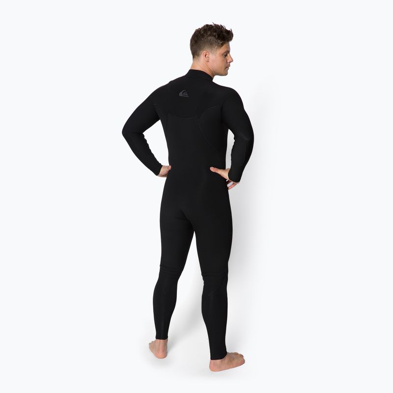 Pianka do pływania męska Quiksilver 4/3 mm Highline Chest Zip 2022 black 2