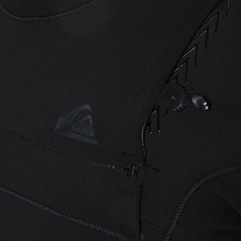 Pianka do pływania męska Quiksilver 4/3 mm Highline Chest Zip 2022 black 4