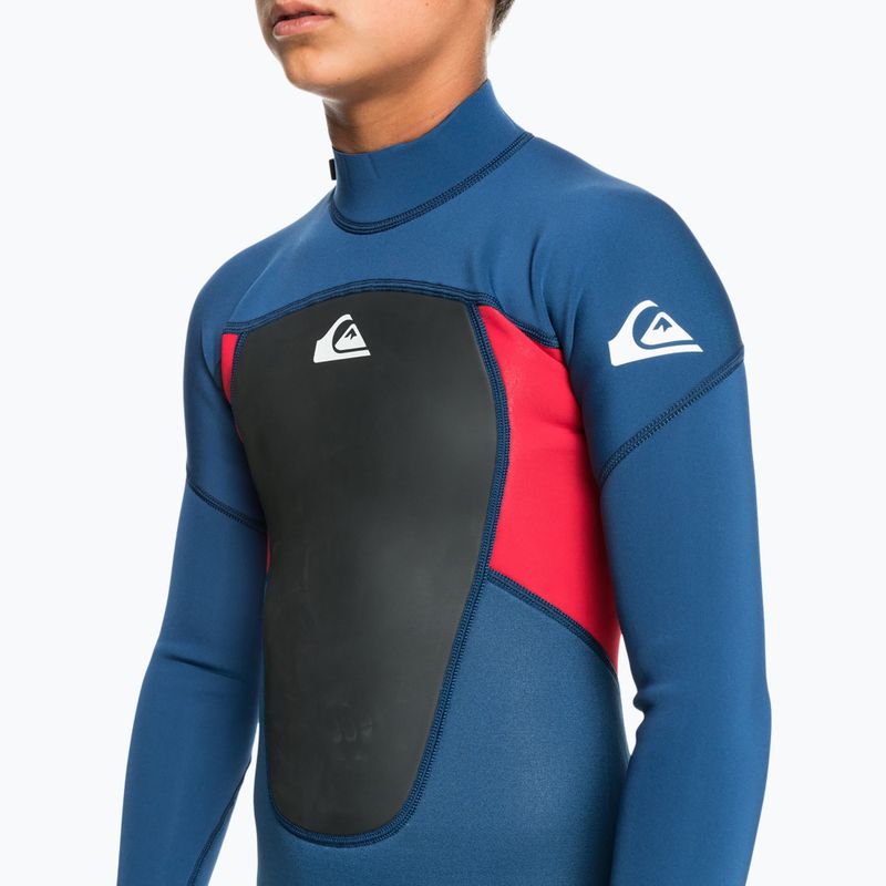 Pianka do pływania dziecięca Quiksilver 3/2 mm Prologue Back Zip insignia/high risk 9