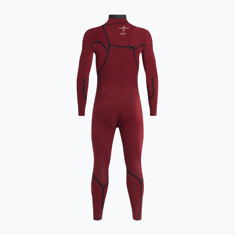 Pianka do pływania męska Quiksilver 3/2 mm Highline Chest Zip 2022 black 5