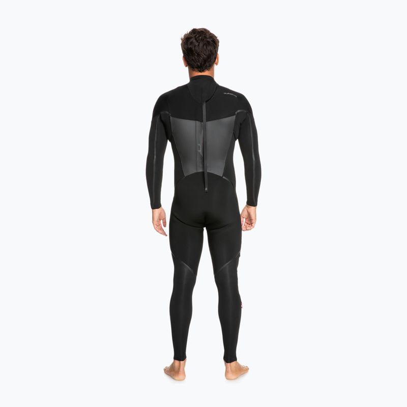 Pianka do pływania męska Quiksilver 3/2 mm Marathon Sessions Back Zip black 2
