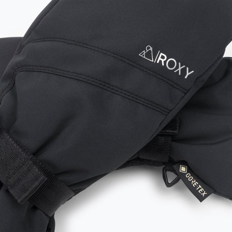 Rękawice snowboardowe damskie ROXY Gore Tex Fizz black 4