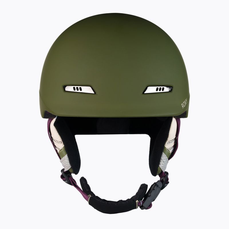 Kask snowboardowy ROXY Angie burnt olive 2