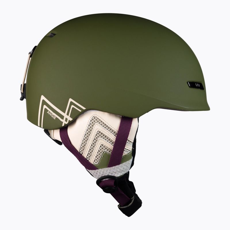 Kask snowboardowy ROXY Angie burnt olive 3