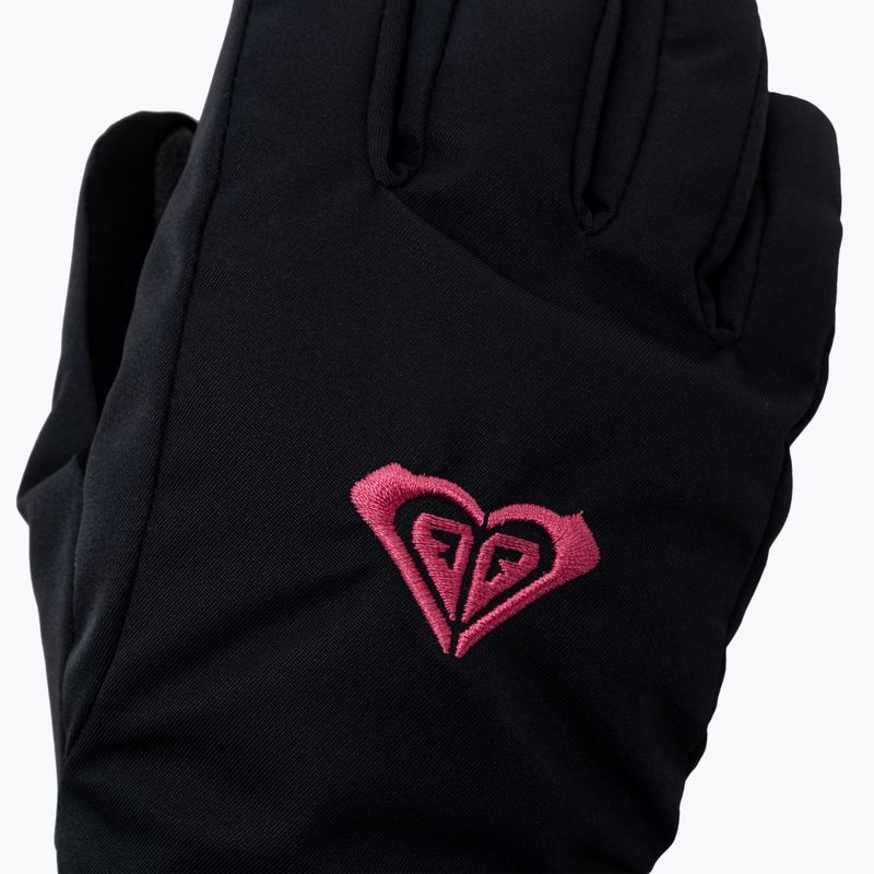 Rękawice snowboardowe dziecięce ROXY Freshfields black 4