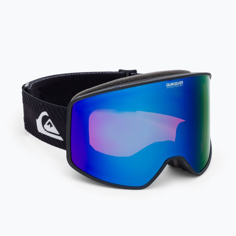 Gogle snowboardowe Quiksilver Storm true black/amber rose blue