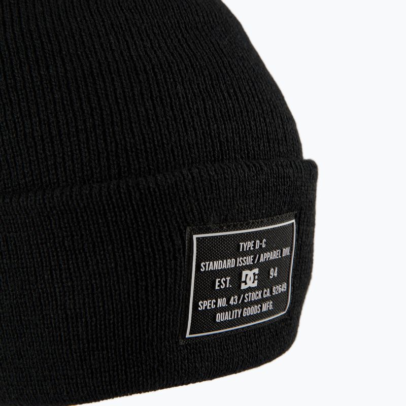 Czapka zimowa męska DC Label 2021 black 3