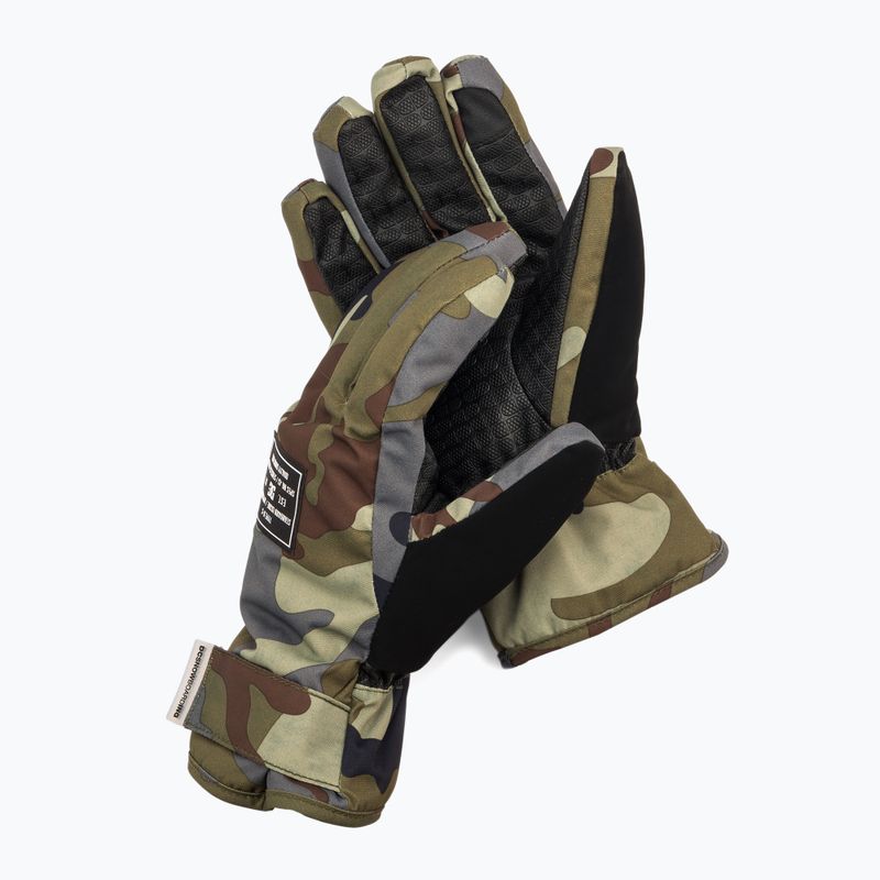 Rękawice snowboardowe męskie DC Franchise woodland/camo/castlerock