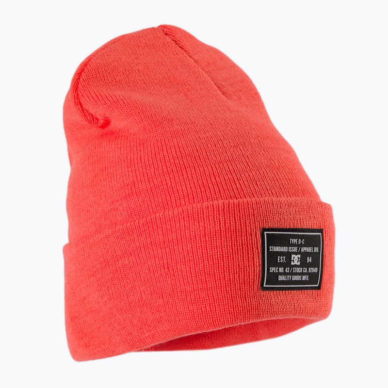 Czapka zimowa damska DC Label hot coral