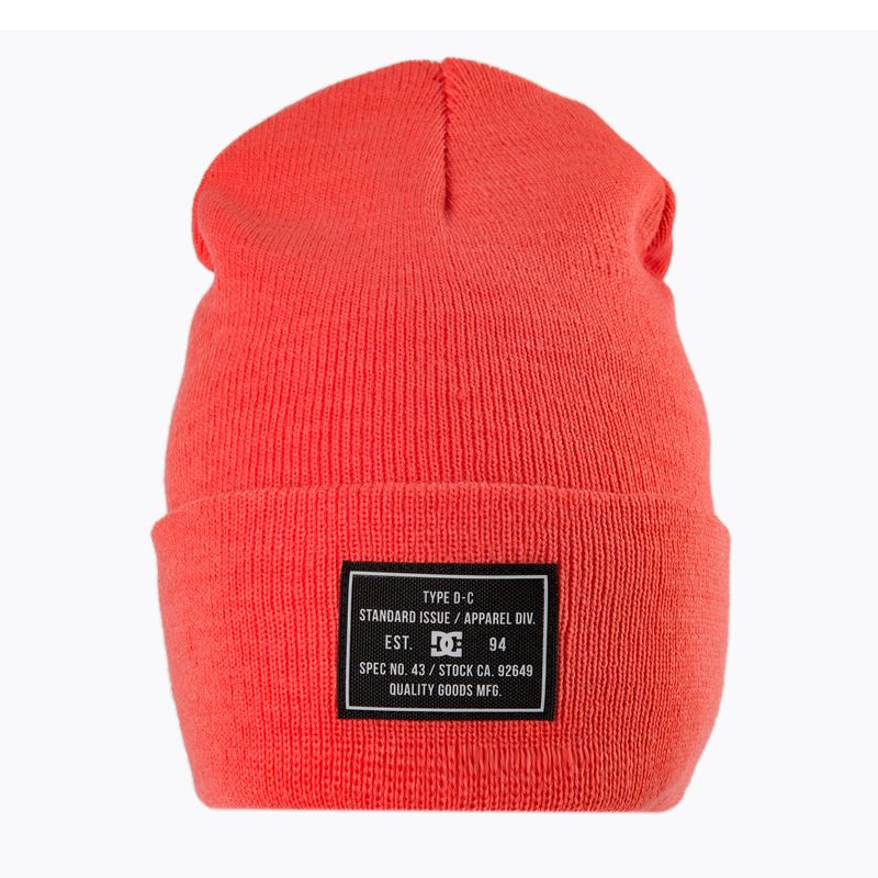 Czapka zimowa damska DC Label hot coral 2
