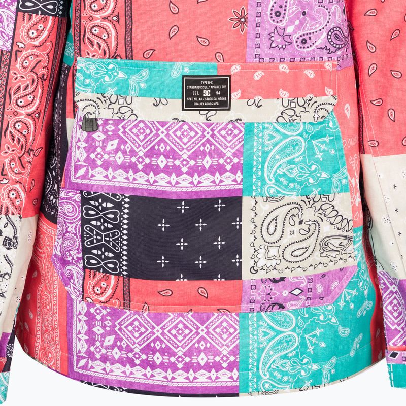 Kurtka snowboardowa damska DC Savvy Anorak wmns/multi bandana 3