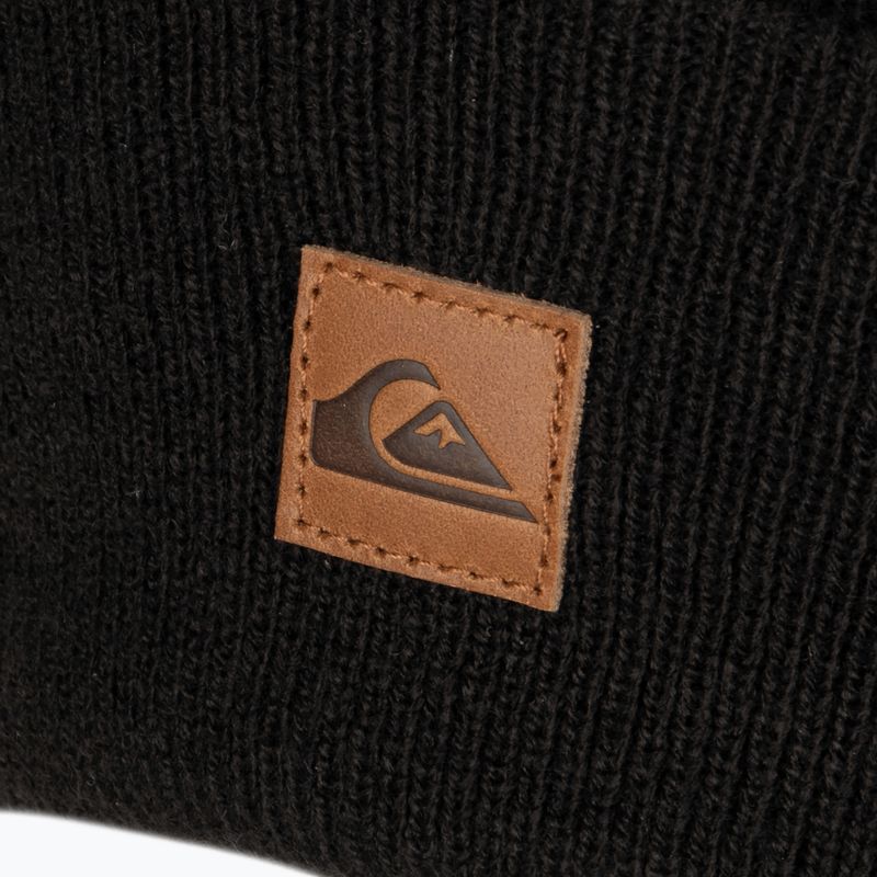 Czapka snowboardowa męska Quiksilver Brigade true black 4