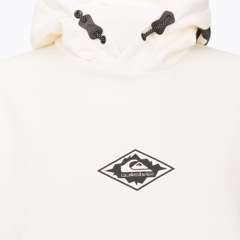 Bluza męska Quiksilver Big Logo Tech snow white 3
