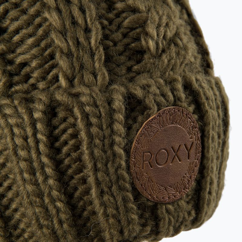 Czapka zimowa damska ROXY Tram green 3
