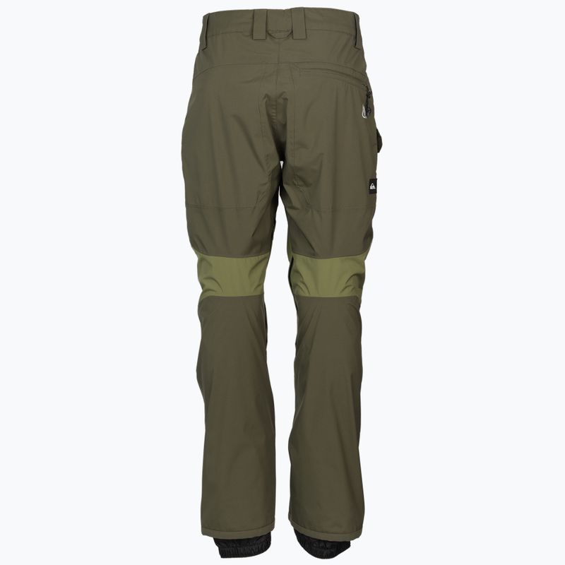Spodnie snowboardowe męskie Quiksilver Stretch TR grape leaf 2