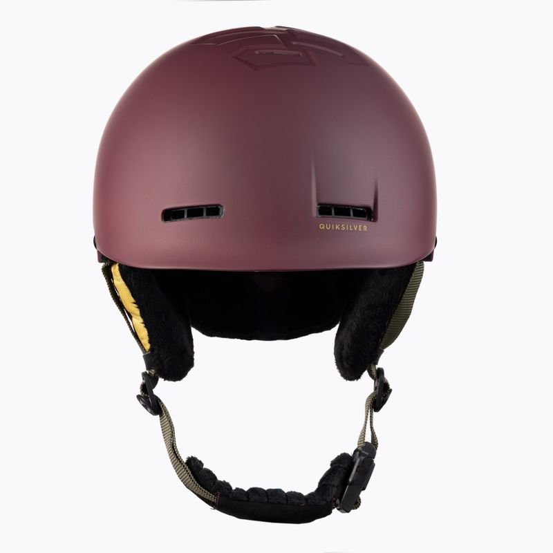Kask snowboardowy Quiksilver Skylab SRT ruby wine 2