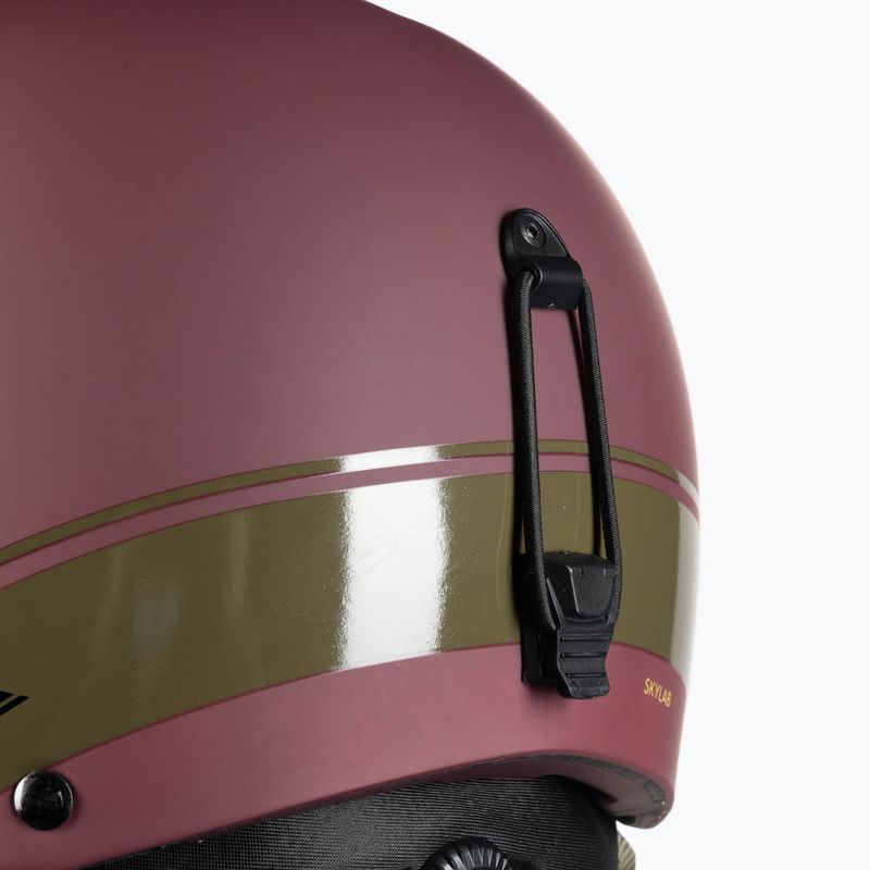 Kask snowboardowy Quiksilver Skylab SRT ruby wine 7
