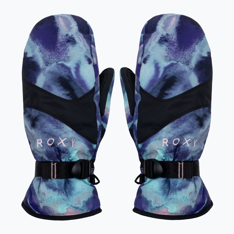 Rękawice snowboardowe damskie ROXY Jetty true black petole 2