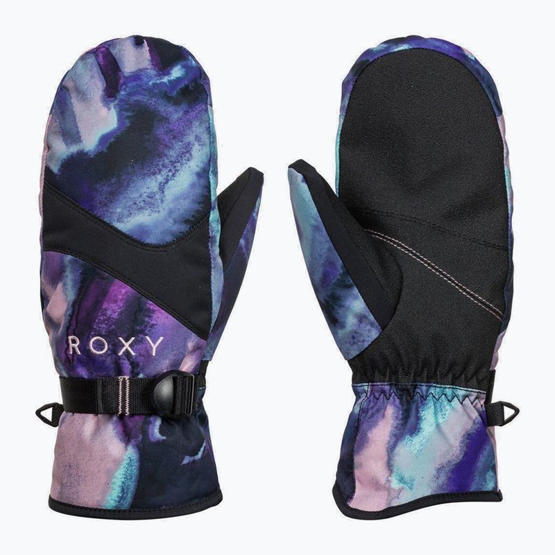 Rękawice snowboardowe damskie ROXY Jetty true black petole 5