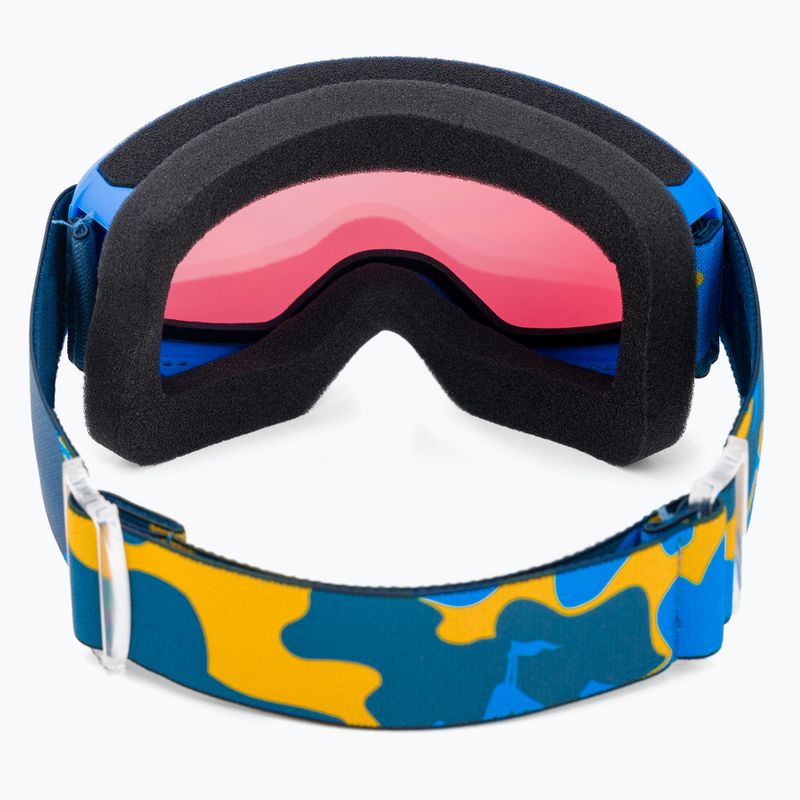 Gogle snowboardowe dziecięce Quiksilver Little Grom K snow camo 3