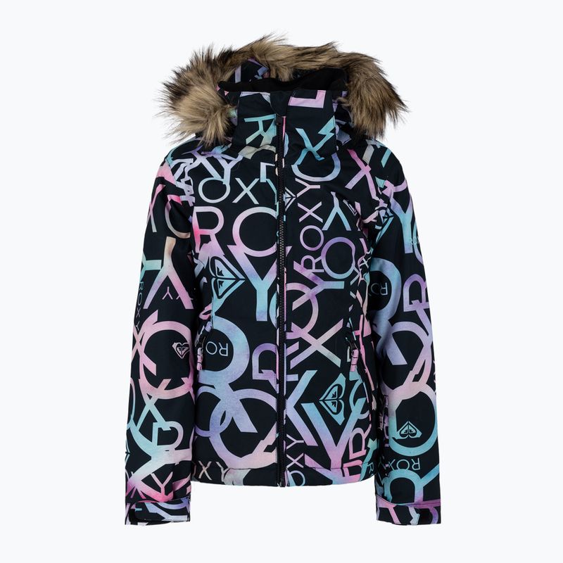 Kurtka snowboardowa dziecięca ROXY Jet Ski black