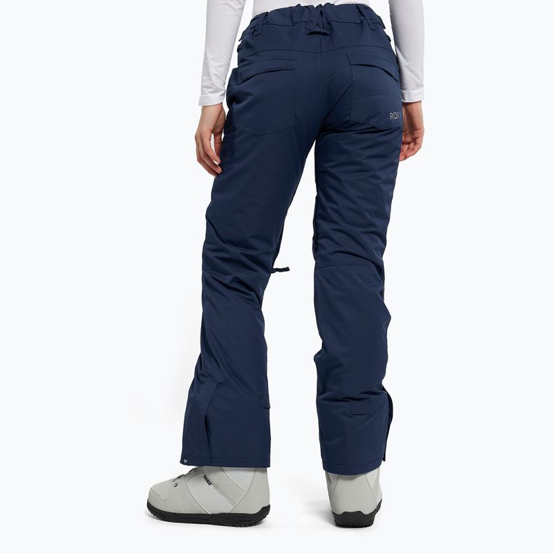 Spodnie snowboardowe damskie ROXY Backyard blue 4