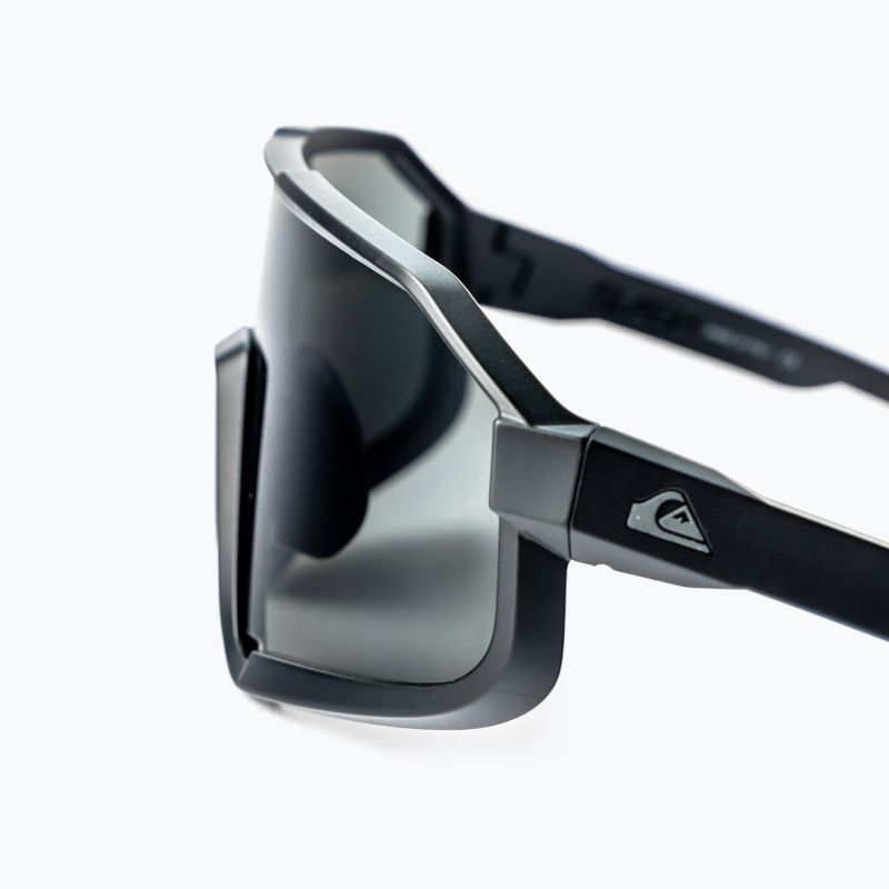 Okulary przeciwsłoneczne Quiksilver Slash matte black/grey 5