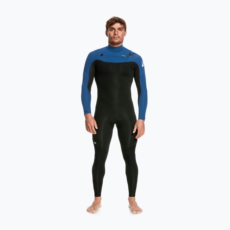 Pianka do pływania męska Quiksilver 3/2 mm Everyday Sessions Chest Zip black/insignia 6