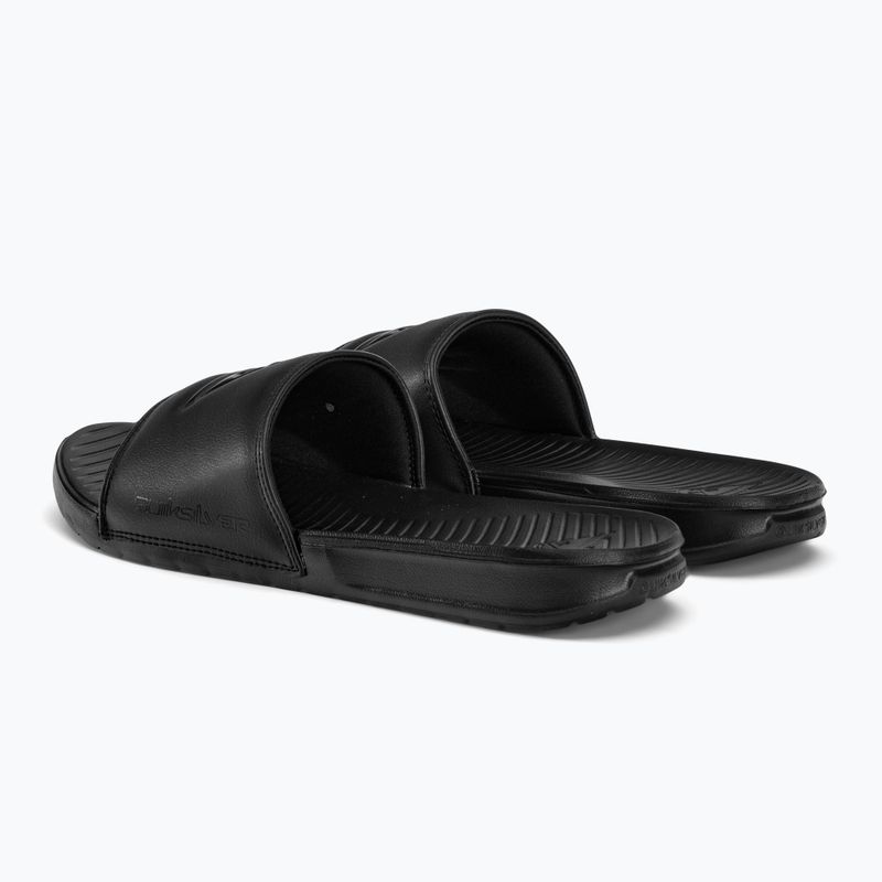 Klapki męskie Quiksilver Bright Coast Slide solid black 3