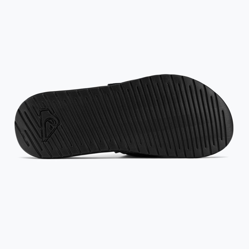 Klapki męskie Quiksilver Bright Coast Slide solid black 5
