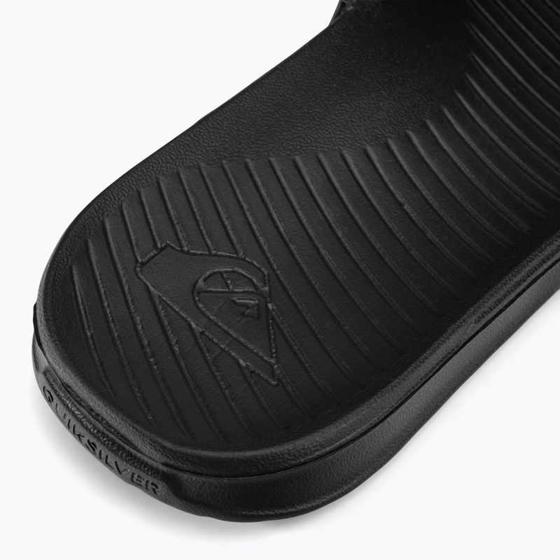 Klapki męskie Quiksilver Bright Coast Slide solid black 8