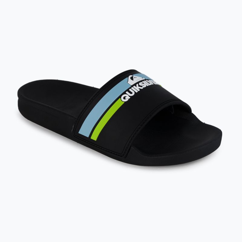 Klapki dziecięce Quiksilver Rivi Slide black/orange/blue