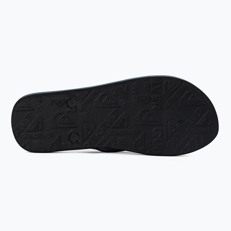 Japonki męskie Quiksilver Molokai New Wave black/blue/blue 4