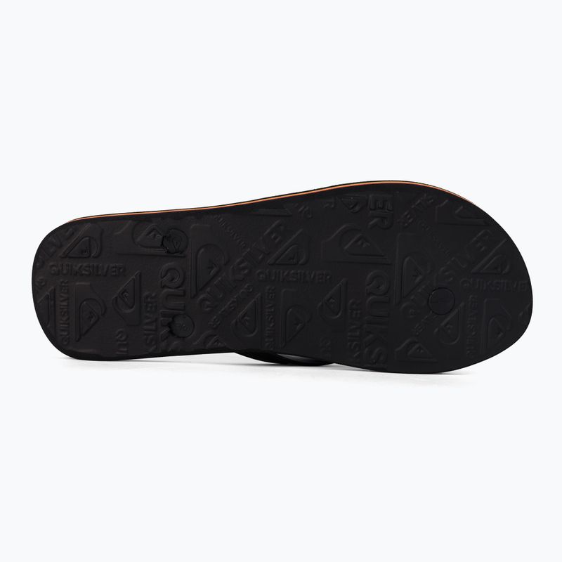 Japonki męskie Quiksilver Molokai Panel black 4