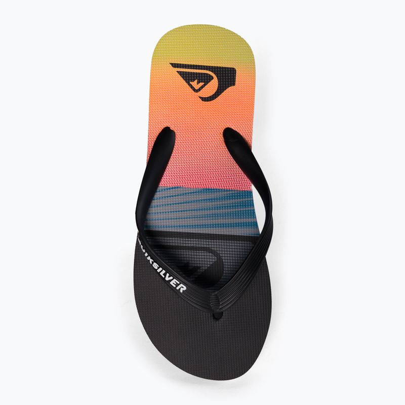 Japonki męskie Quiksilver Molokai Panel black 6